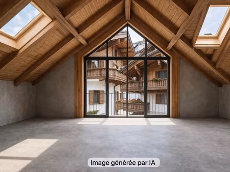 appartement 1 pièce(s) - plateau à aménager - 75 m2 - valloire