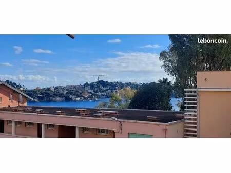 2 pièces - terrasse - vue mer - villefranche sur mer