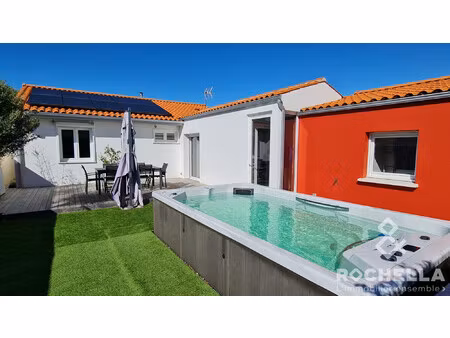 plain-pied rénové avec accès parc privé à aigrefeuille d'