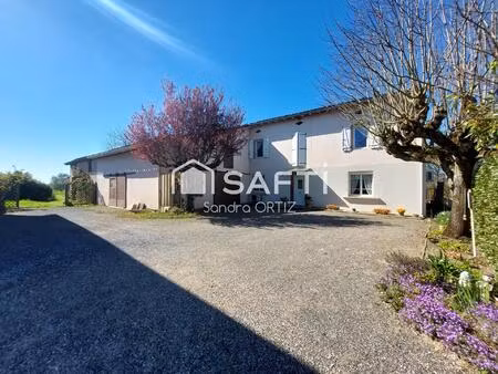 maison t3/t4 de 110m2 avec chais