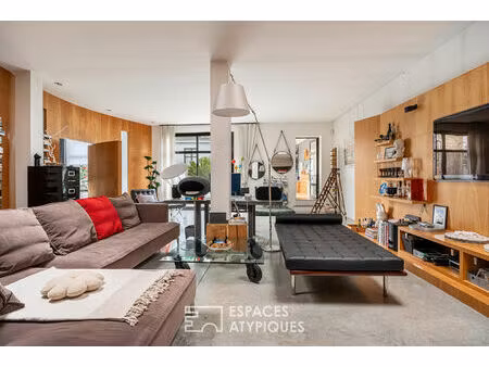 l'inattendu à ste anne : vaste maison-loft de plain-pied et ses 5 chambres