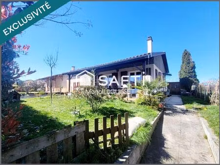 maison plain pied t4 de 89m²  deux chambres  un bureau  une terrasse  garage  dépendance  