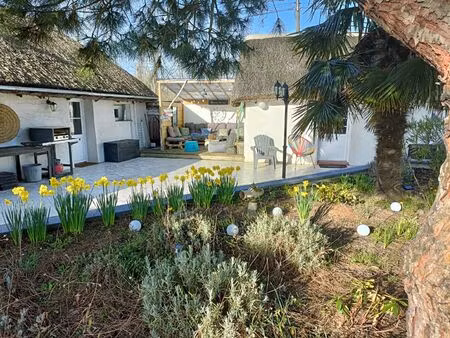 saint-jean-de-monts propriété de charme 124 m²  bourrine et maison t2.