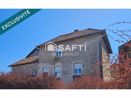 bouclans - maison de village t5 - 101m² avec terrasse - pas de jardin