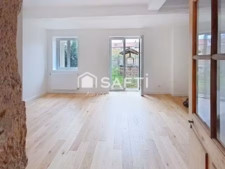 maison de village 123 m² avec terrain et 2 places de parking