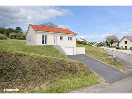 terrain + maison à gannat