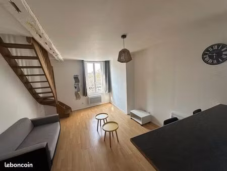 duplex 2 pièces 45m2 centre-ville