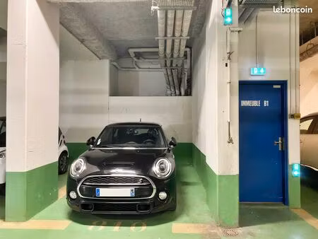 location parking - levallois perret - 92300 - ernest cognacq - 1er sous-sol - sécurisé - e