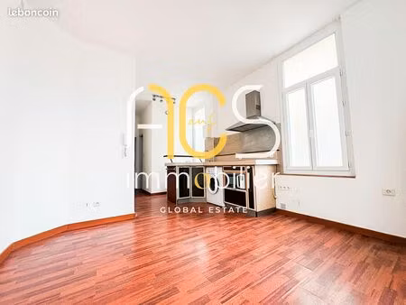 studio 2 pièces 39 m²