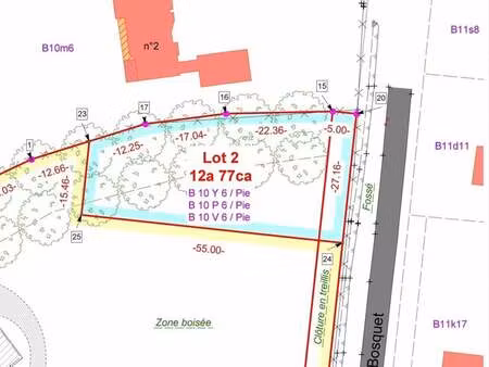 terrain à vendre à ville-pommeroeul € 191.550 (lmesr) - bureau immobilier montois | zimmo