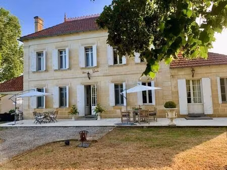 achat : demeure de prestige (33350)