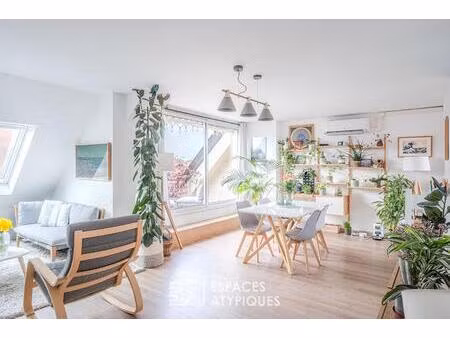 appartement en derniers étages avec terrasse au coeur de la krutenau