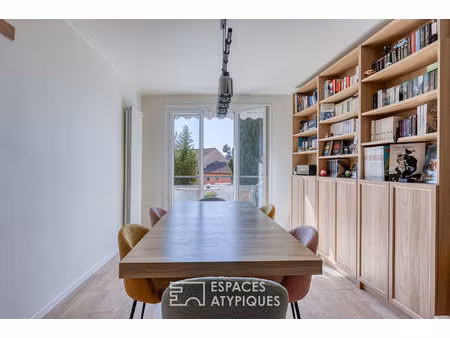 maison de village esprit contemporain et plages à pieds