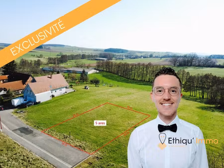 terrain 5 ares à vendre bischholtz