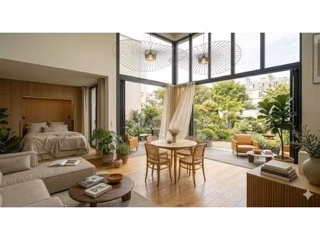 un studio avec jardin privé  comme une parenthèse de calme