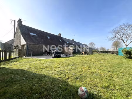 longère à vendre  plumelec  110 m²  4 chambres
