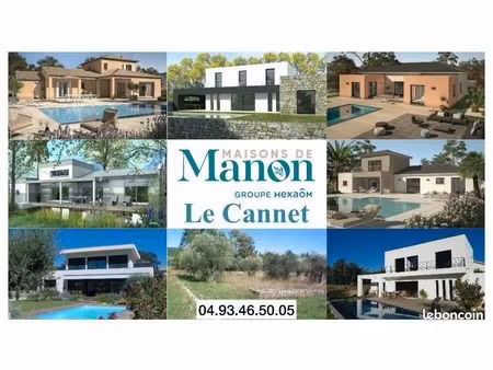 terrain 1 400 m² le cannet
