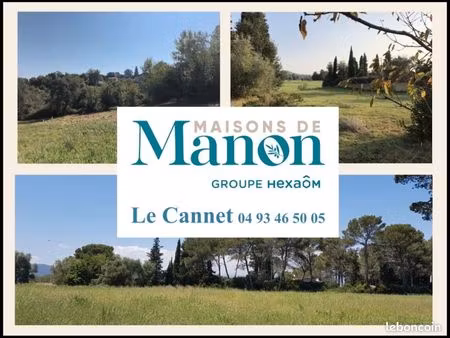 terrain 1 000 m² mougins