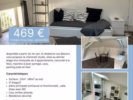 studio à louer la roche sur yon