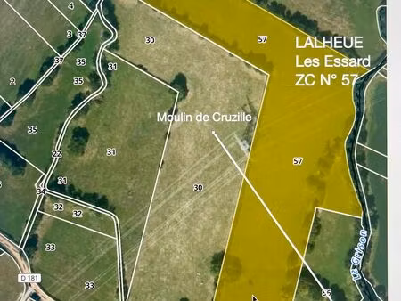 près. terrains agricoles