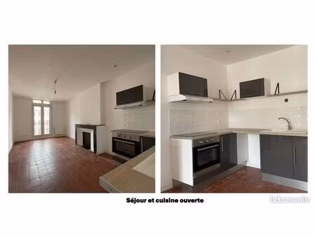 t2 bis lumineux rénové – 40 m² – centre béziers (place antonin moulin)