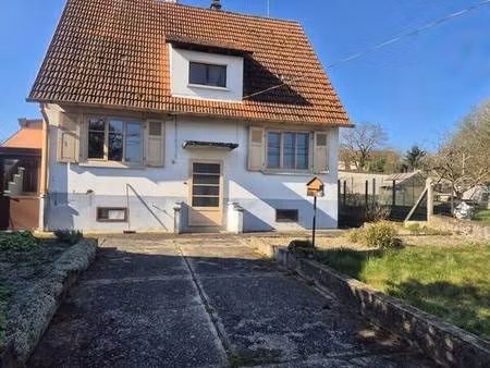 maison d'habitation et maison de type alsacienne