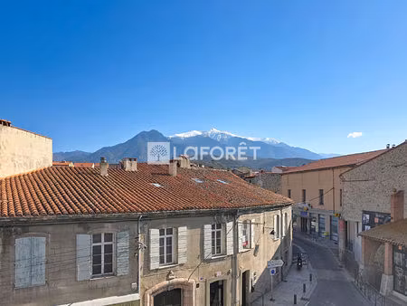 maison de village 3 faces 83 m² - 4 chambres - prades