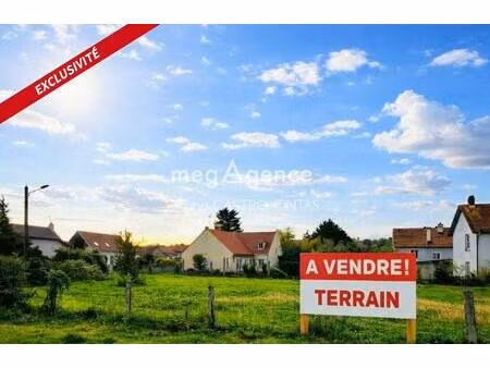 terrain constructible viabilisé 510 m2