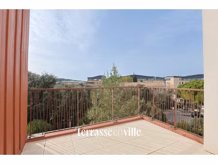 mazargues / sormiou t2 45 m2 terrasse 10 m2 residenc