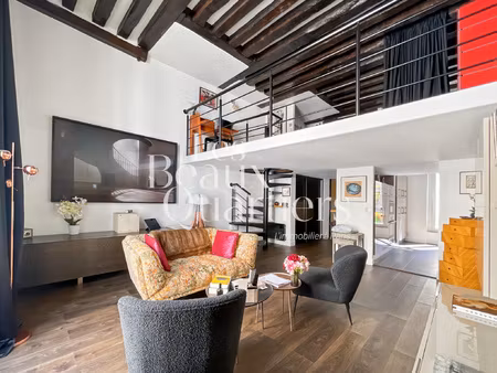 paris 3ème - rue charlot / appartement de caractère au charm