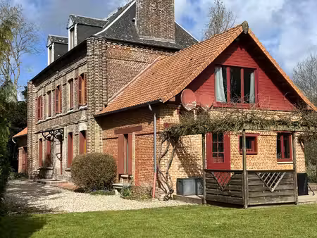 maison de caractère en bord de rivière- longueville sur scie-s