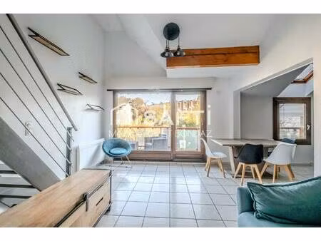 duplex lumineux 4 pièces à thonon-les-bains 83 m².