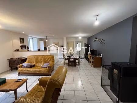 maison en pierre de 85m2 avec possibilité d'habitation de 40m2 supplémentaire séparée