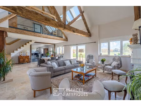 maison vigneronne rénovée en coeur de campagne