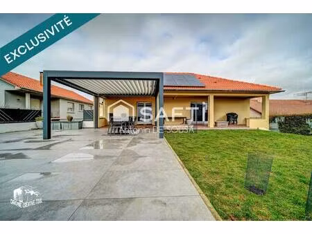 plain-pied sur sous-sol proche frontières lux/be