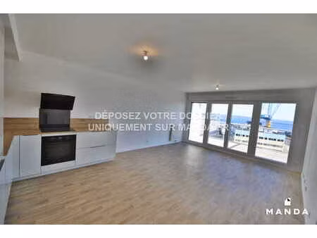 t3 non meublé avec balcon & parking - brest