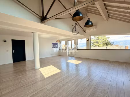 le bourget-du-lac – la roche – duplex t5 156 m² – dernier