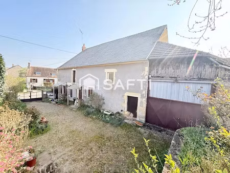 vente maison 3 pièces 74 m² à saint-laurent-l'abbaye (58150)  66 000 €