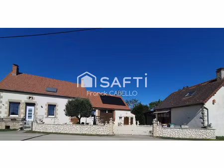 vente maison 7 pièces 128 m² montord (03500)