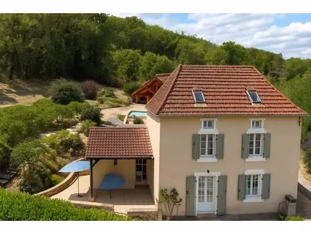 jolie maison avec piscine et maison d'invités sur plus de 4000 m² de terrain  en bouriane