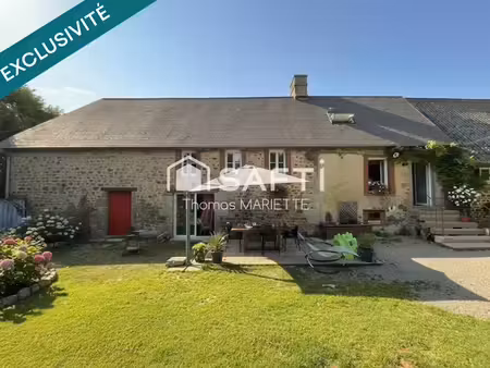 vente ferme 6 pièces 124 m² à landelles-et-coupigny (14380)  145 000 €