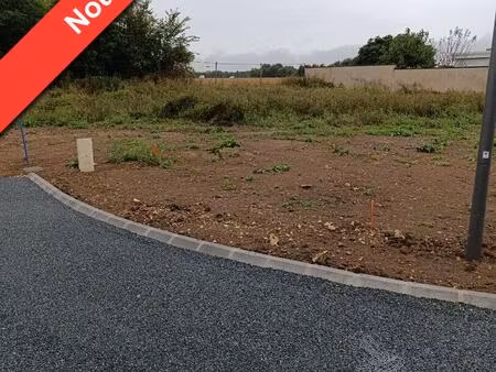 achat terrain 377m² st just luzac 17320