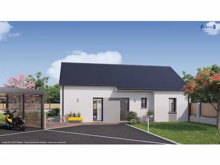 vente maison neuve 4 pièces 77 m² à genillé (37460)  159 147 €