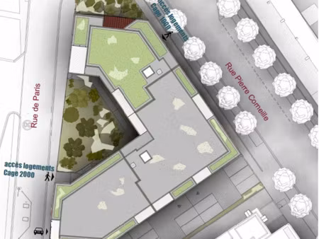 appartement à vendre sotteville les rouen 2 pièce(s) 41m2 153 441€