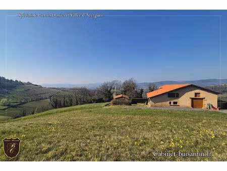 vente maison 8 pièces 224 m² val d’oingt (69620)