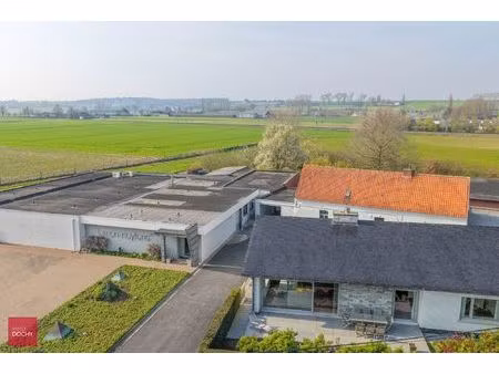 landelijk en rustig gelegen villa met verschillende gebouwen dienstig voor bedrijvigheid