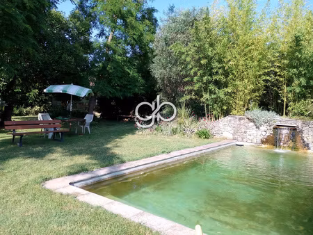 cardet secteur anduze - vente propriété de caractère avec ba