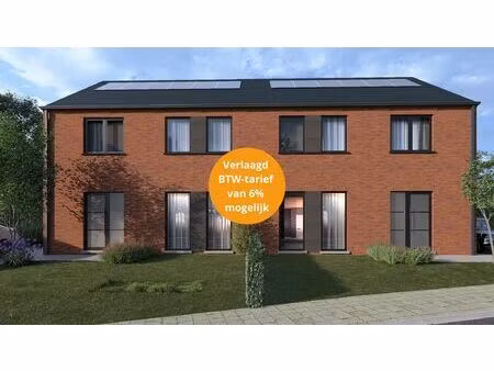 nieuwbouwwoningen in rustige buurt te haaltert