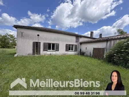 maison de campagne à rénover avec dépendances et terrain – 5 min de montguyon