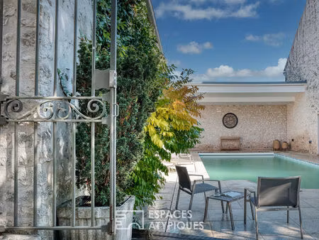 demeure bourgeoise avec piscine au coeur de janville